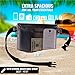 Waterproof Pouch with Waist Strap (2 Pack) | Best Way to Keep Your Phone and Valuables Safe and Dry | Perfect for Boating Swimming Snorkeling Kayaking Beach Pool Water Parks