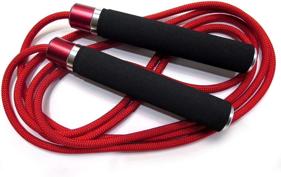 Jump Rope - Skipping Ropes by Thick Speed Cable for Cardio, Boxing and MMA, Endurance Training, Fitness Workouts, Jumping Exercise,Adjustable Length, with Carry case, Spare Screw kit