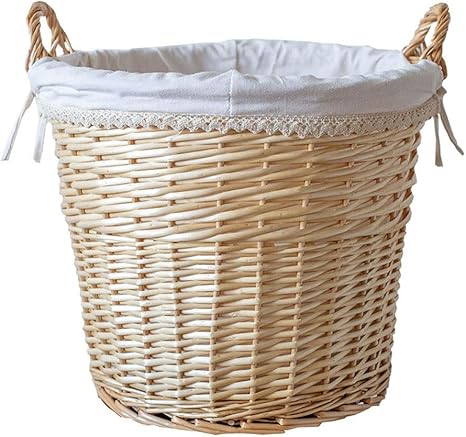 nursery wicker hamper