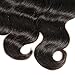 Colorful Queen Brazilian Virgin Hair Body Wave Remy Human Hair Bundles Weaves 7A Unprocessed Hair Extensions Natural Color