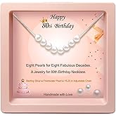 Birthday Gifts Ideas Sterling Silver Single Pearl Necklace Choker for Birthday Gift Wedding Gifts,Birthday Necklace Handmade Choker Necklaces for Women Girls Trendy 2024