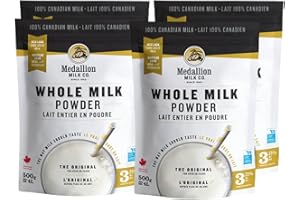 MEDALLION Whole Milk Powder 500g(Bag Package) (4 Bags)
