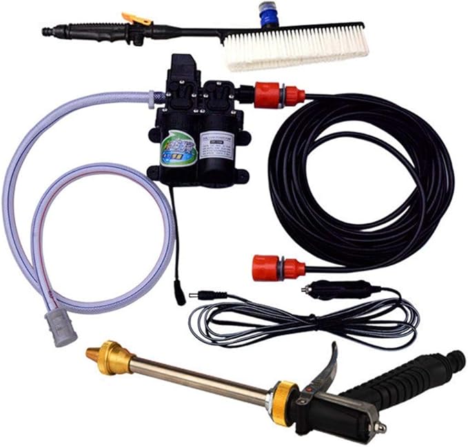 High pressure water gun 12V Car Wash Water Gun Portable Car Wash Water