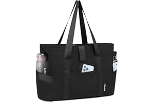 MYQ MOYAQI MOYAQI Yoga Tote Bag for Women, Large Shoulder Bag with Yoga Mat strap for Gym,Work,Travel,School, Beach,Business