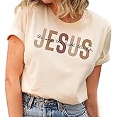 Christian Shirts for Women Vintage Bible Verse Boho Wildflowers Shirts Floral Graphic Tees