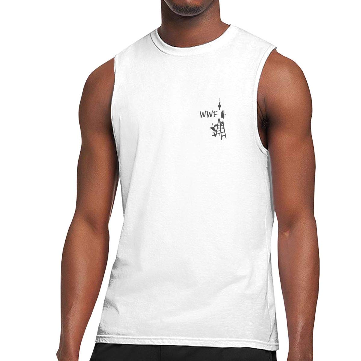 Harley Hughes Wwf Wrestling Panda Graghic Tank Tops For Sleeveless T-shirt X