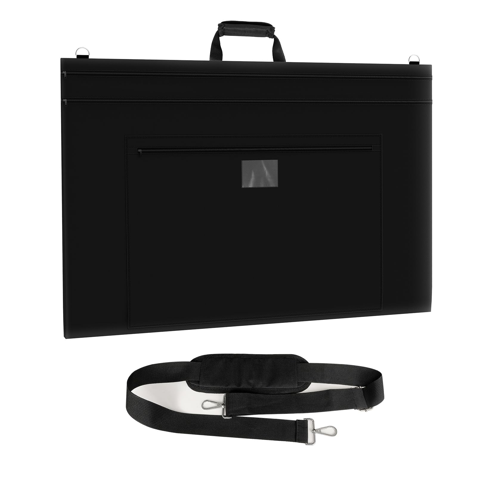 Mordx 37 x 25 in Drawing Board Storage Bag with Handle, Carrying Bag for Drawing Board, Transport Portfolios Bag,Art Portfolio Case Painting for Artist Supplies and Books (37" x 25")