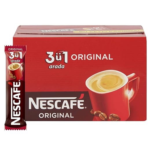 Nescafe 3 in 1 Classic Instant Coffee Single Packets 28x17