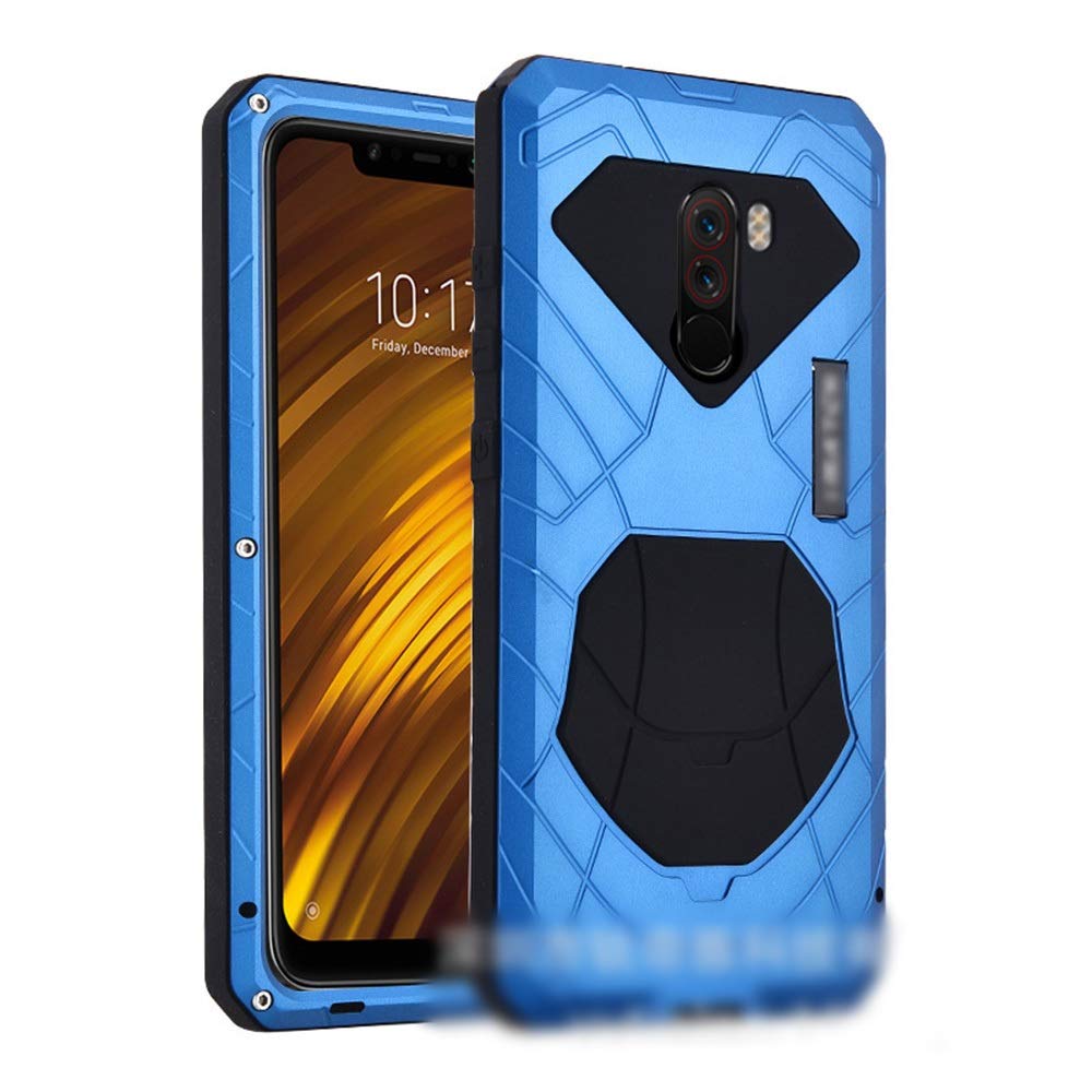 Hexiaoyi Three Anti-Mobile Phone Shell New Anti-Fall Metal Protective Cover Phone Case for Xiaomi Ma