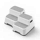 UNCLE WU 2-Step Stool for Kids & Adults