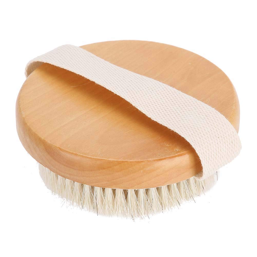 Body Brush for Wet or Dry Brushing, Bath Brush Soft Brush Hair Body Skin Cleansing Shower Massage Brush