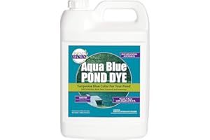 POND WORX PondWorx Lake and Pond Dye- Aqua Blue Pond Dye - 1 Gallon