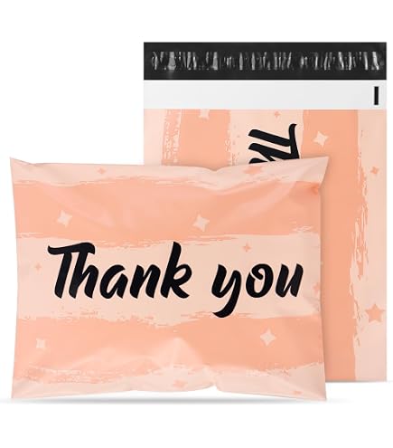 100 Banana Leaf Design Poly Mailers - 10x13 Inch Shipping Envelopes, Eco-Friendly & Recyclable