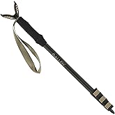 Allen Company Monopod Shooting Stick and Gun Rest - Adjustable Height - Removable Cradle - Padded Grip - Aluminum - Rifle Shooting Rest, Camera Stand - Gun Accessories, Hunting Gear