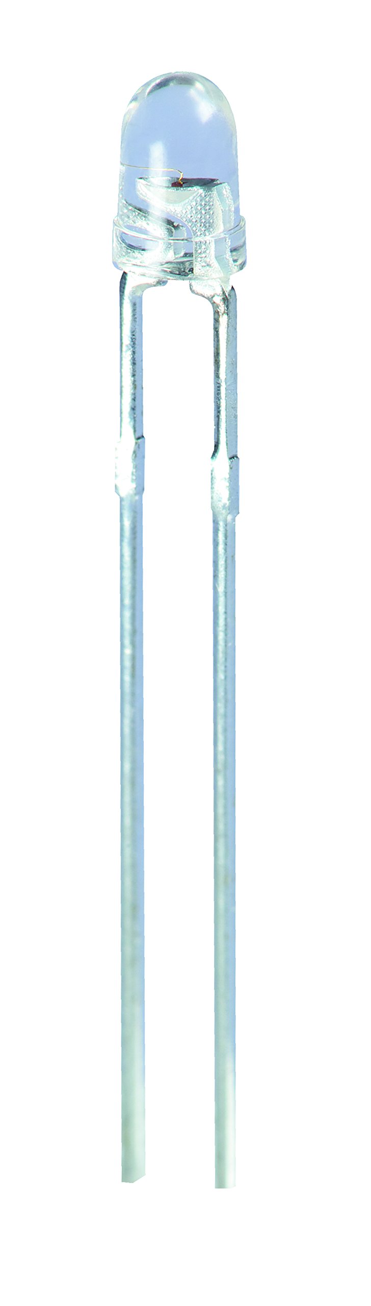 Kingbright L-7104SURC-E Solid State Lamp, T-1, Hyper Red (Pack of 500)