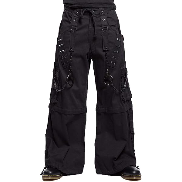 Amazon.com: Tripp NYC Super D-Ring Pants (3/26) Black : Clothing