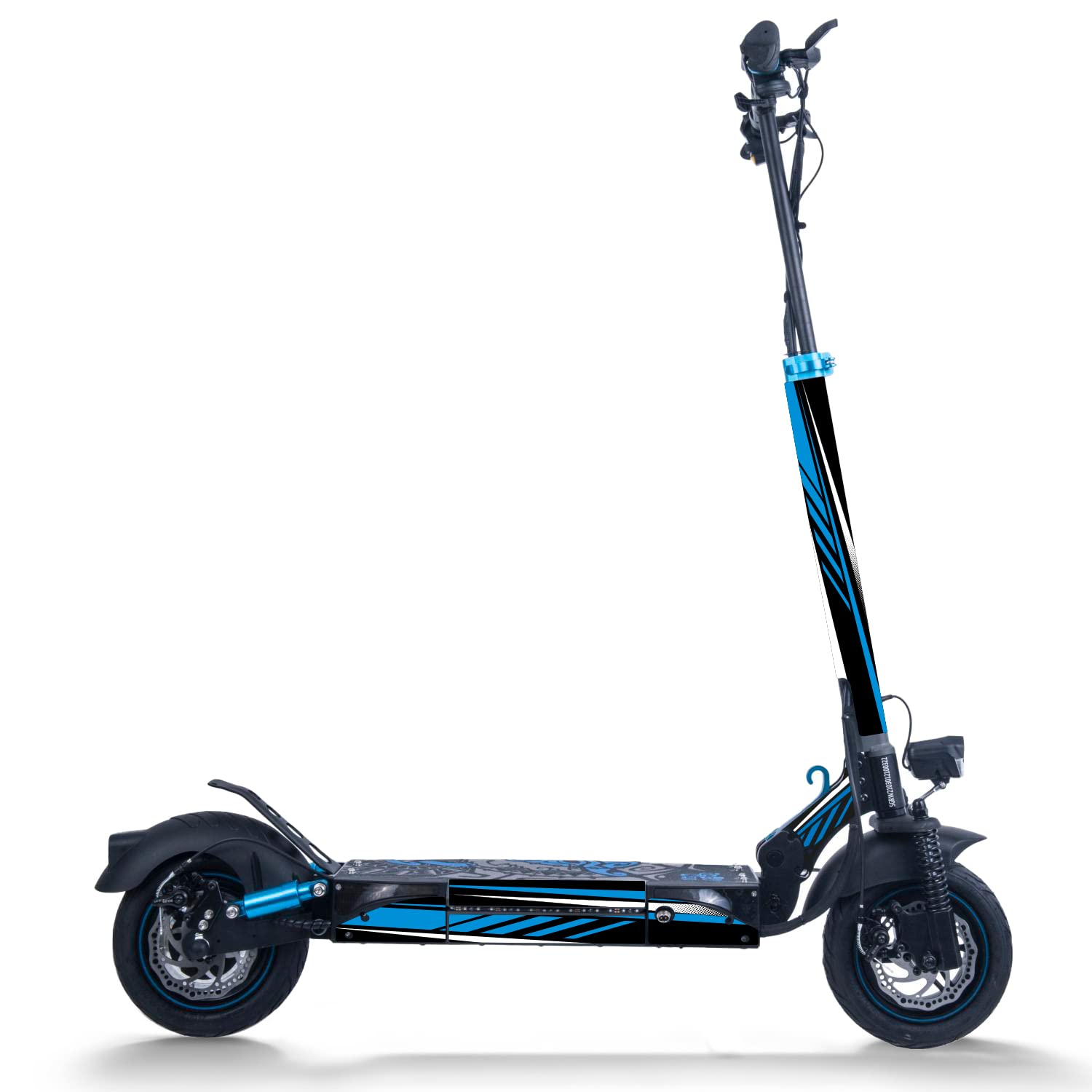Sticker for Smartgyro Electric Scooter Model (Sport Blue 2) (Scooter Not Included)