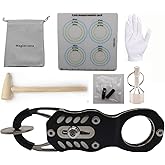 Gold &amp; Silver Testing Kit for Coin Ping Authenticity Check | Put in Pocket-sized gold &amp; silver verifier, professional coin ping tester, ideal for collectors, coin shops &amp; pawn shops