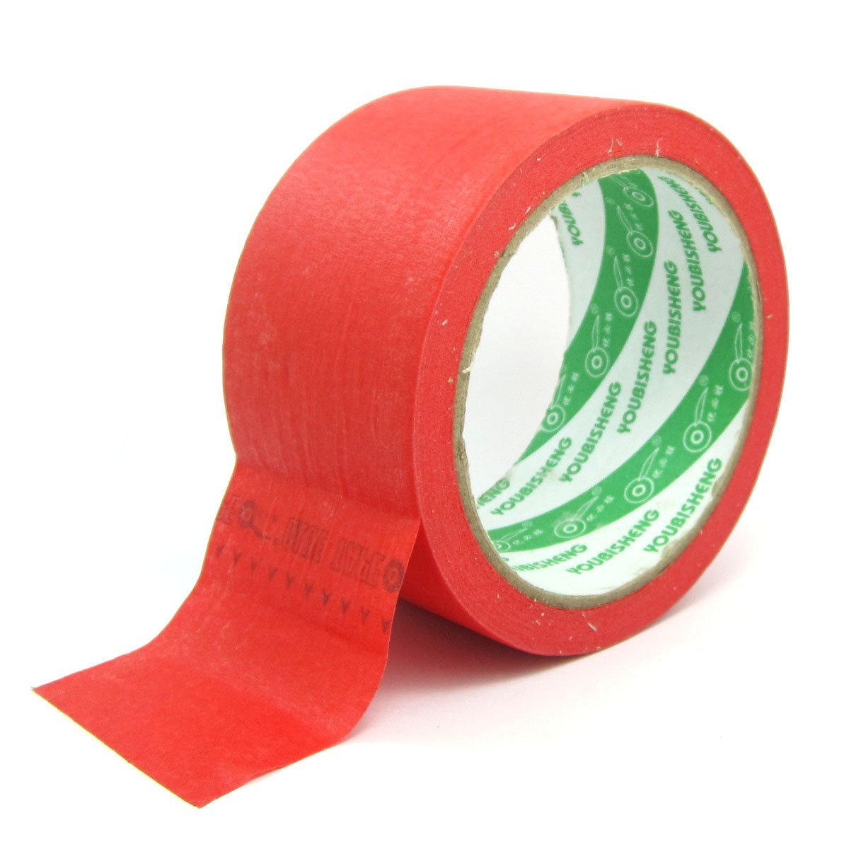 Amazon Wingoneer 27ヤード屋内および屋外用マスクマスキングテープ幅50mm 赤 Diy 工具 ガーデン