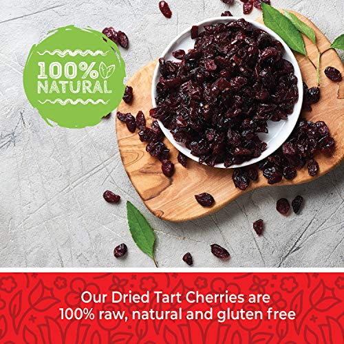 Dried Cherries Unsweetened Tart Cherry, 1lb. Montmorency Tart Cherries, Dried Sour Cherries