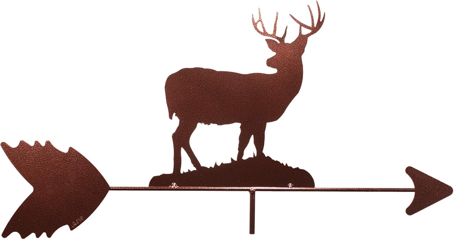 Weathervanes - SWEN Products Deer Buck Weathervane Interchangeable Top Arrow Only