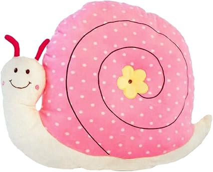 Magideal Oreiller De Jeu En Coton Forme En Escargot Poupee Pour Bebe Enfant Rose Amazon Fr Cuisine Maison