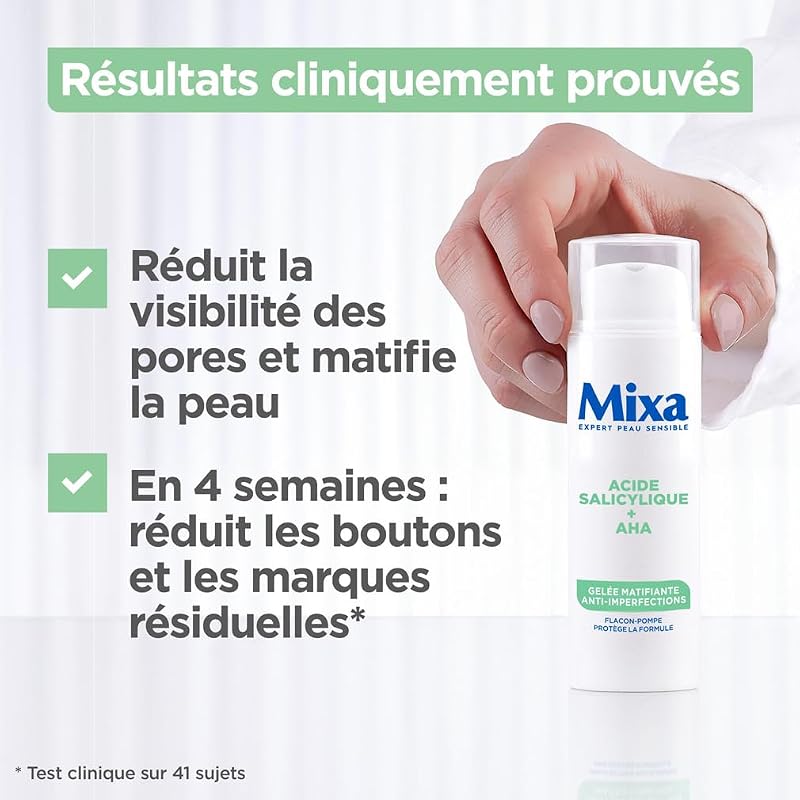 Gelée Matifiante Anti-Imperfections Peaux Grasses Acnéiques 50ml