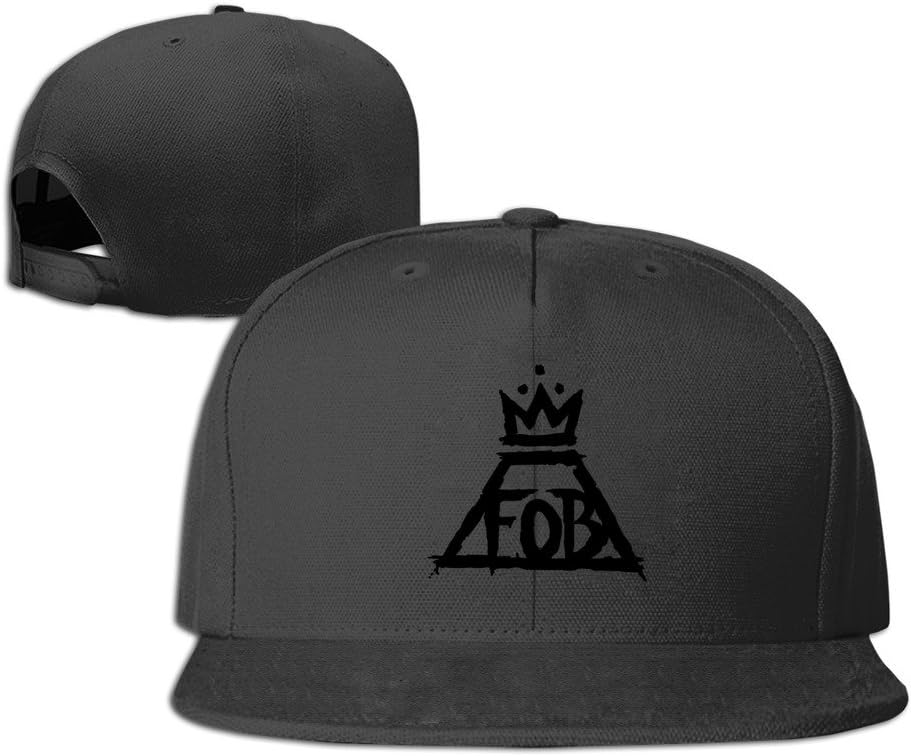 Okpk Fall Out Boy Save Rock And Roll Plain Adjustable Snapback Hat Baseball Cap Unisex Black