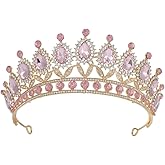 Kamirola Tiaras Princess Crown for Women Crystal Headbands for Bridal, Princess for Wedding and Party(TR21)