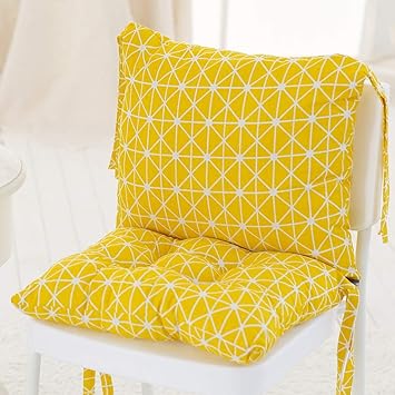 Amazon De Lin Lon Indoor Outdoor Stuhlkissen Gartenmobel Tief Sitzkissen Rutschfeste Outdoorkissen