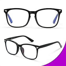 VISOONE Blue Light Blocking Glasses Square with