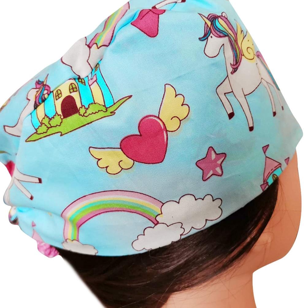 Abbigliamento Rosa KESYOO 1Pc Cotone Sala Operatoria Cappello Sala  Operatoria Berretto Medico Regolabile Medico Infermiere Cappello da Lavoro  per Lavoratore Ospedale Cucina urban-earth.co.uk
