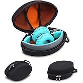 Mchoi Hard Headphone Travel Case Fits for AILIHEN C8 / Artix CL750 / ELECDER i39 Wired Headphones Folding Lightweight Headset, Case Only