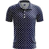 Greater Half - Men's Sex Ed Polo Golf Shirt, UPF 45+ Sun Protective, 4-Way Stretch, Stay-Right Collar, Superior Breathability