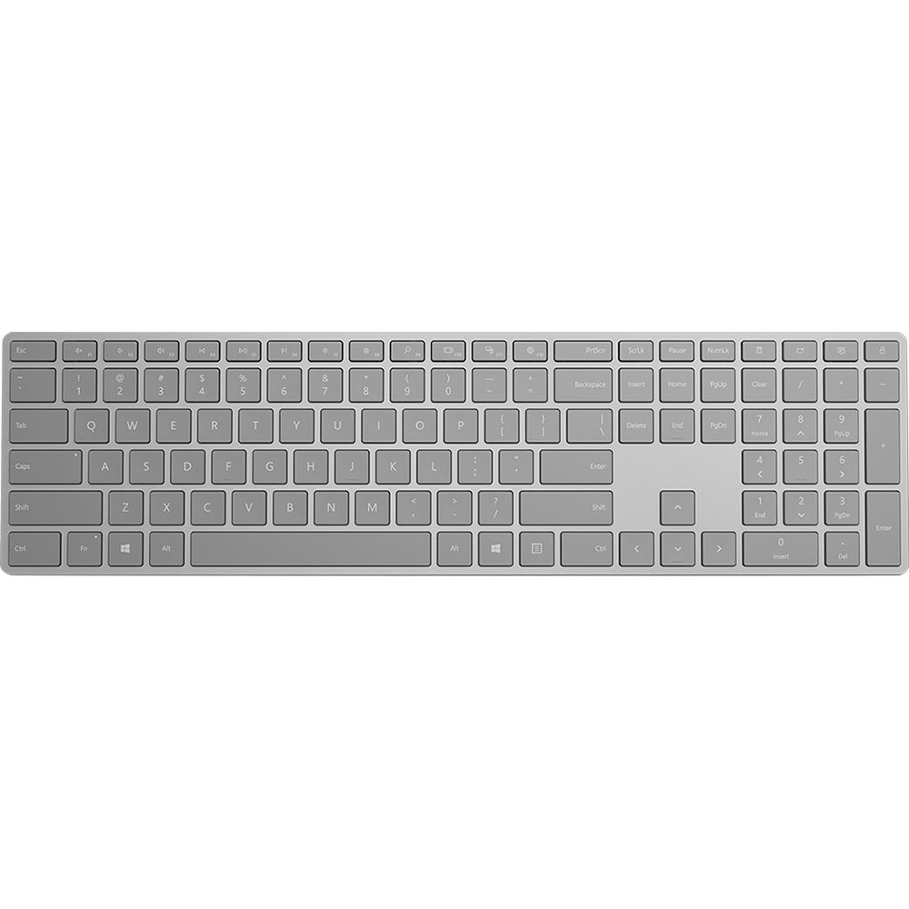 Microsoft Wireless Surface Keyboard, WS2-00025, Silver