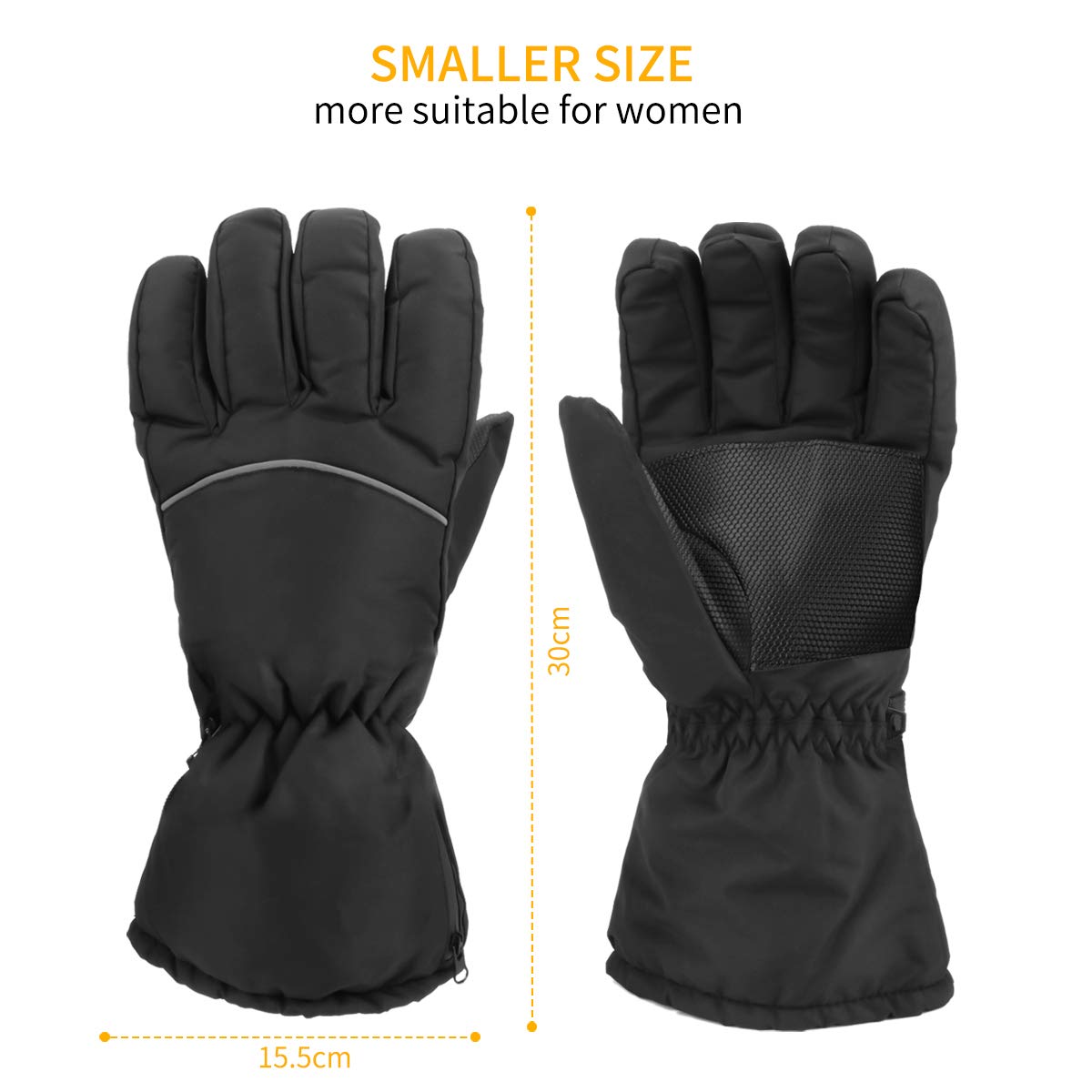 thumbnail image 2 of Motorcycle Winter Thermal Gloves – Touchscreen, Anti-Slip, Full Finger For Sports Bikers 2 of 2