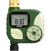 Hose Timer Water Timer for Garden Hose, Irrigation Timers with Brass Swivel | Waterproof Sprinkler Timers for Auto Watering System/Manual/Rain Delay, Designed for Gardens, Greenhouses, and Lawn Strips