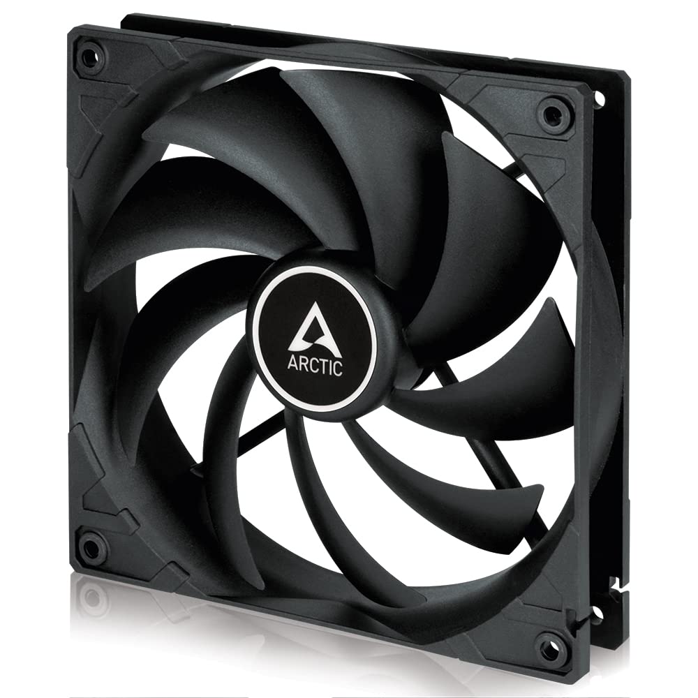 ARCTIC F14 - PC Fan, 140mm Case Fan, quiet motor, Computer, Low Noise, Fan Speed: 1350 rpm - Black