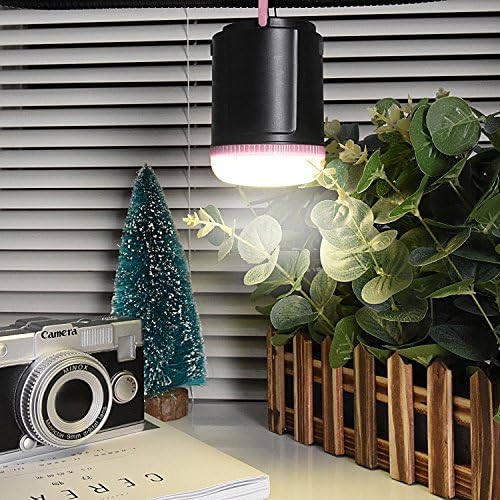 ZeHero Outdoor Tent Lanterns LED with hook for Backpacking Hiking Camping Trips (Pink)