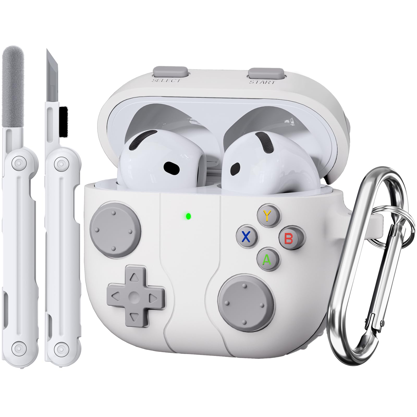 Classic Game Case for Apple Airpod 4, Silicone