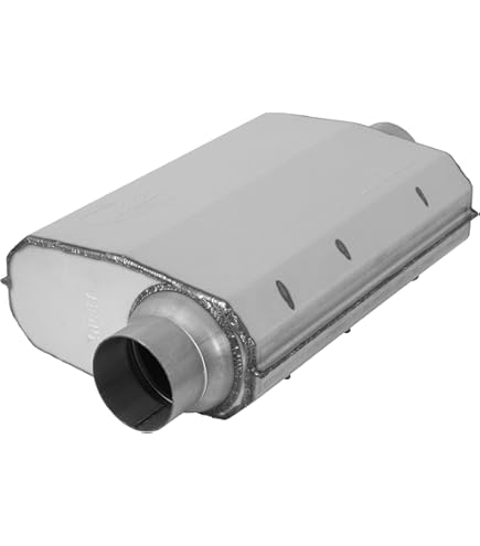 Amazon.com: Hooker 21046HKR Sidetube Slip-In Mufflers