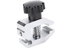 SYH&AQYE SJJ-01 Push Pull Force Fixture, 500N High Loading Capacity Stainless Steel Jaw Clamp, Thrust Tension Meter Clamp for Testing the Tensile, Destructive Force, Insertion
