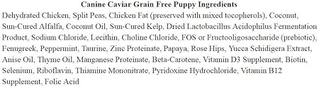 canine caviar limited ingredient