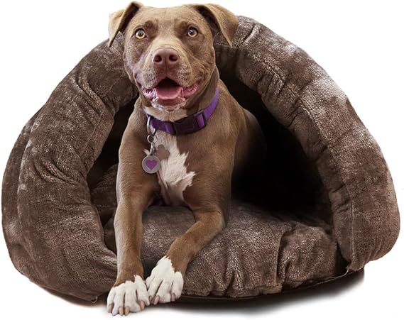 dog bed snuggle sack