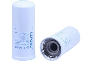 LEFONG FH-7052 Hydraulic Filter Replaces 84255607, 47710533, P576047, P569206, HF9500, 84202794, 84278070, 47456328, T341322, SH66245, 4812112262 Fits New Holland Case In John Deere Track Skid Loaders