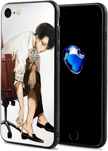 Amazon Iphone7 8 ケース 進撃の巨人 リヴァイ 兵長 綺麗 同人 二次創作 お宅 萌えグッズ 耐衝撃 指紋防止 スマホ プレゼント カップル アニメ かわいい 萌え 漫画 人物 セットアップル7 8男女共通タイプ ケース カバー 通販