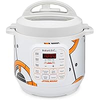 Instant Pot 110-0033-01 3Qt Star Wars Duo Mini 3-Qt. Pressure Cooker, White-BB-8