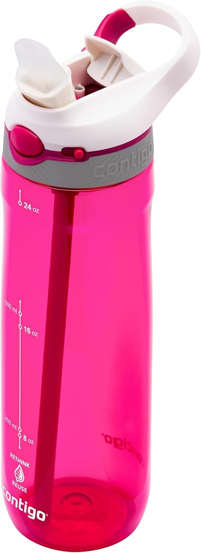 Contigo Cortland Autoseal Water Bottle 720 ml BPA Free Leakproof Large