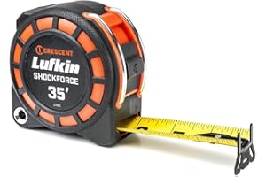 Lufkin 1-3/16" x 35' Shockforce G1 Dual Sided Tape Measure - L1135B