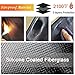 Fireproof Document Bag, JOZZ Waterproof File Bag Safe Storage Bag Fire Resistant Envelope Pouch for Money,Passport and Valuables (B)